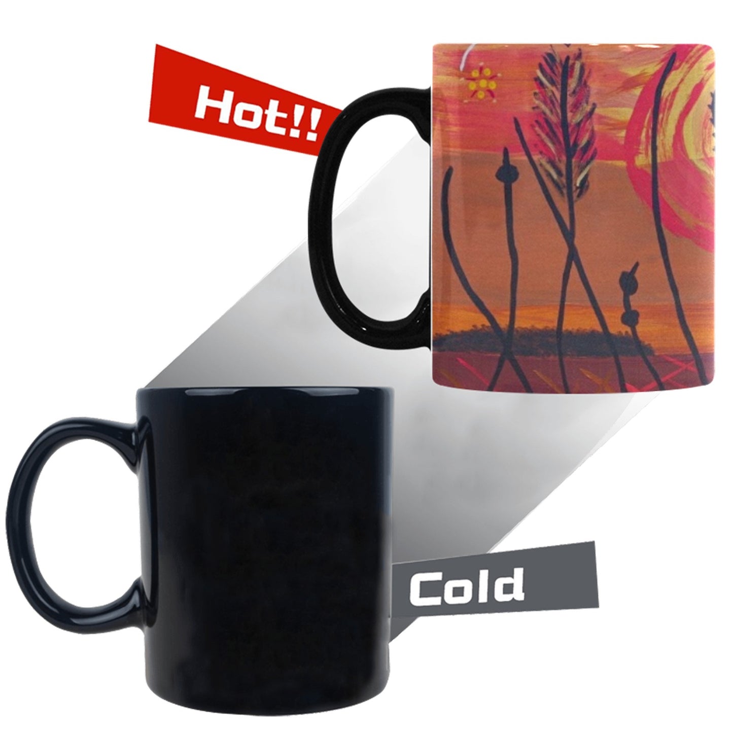 Middle and Merri Islands Custom Morphing Mug(11OZ) (Made In AUS)