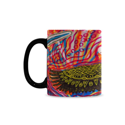 Black Cockatoo Mug Custom Morphing Mug(11OZ) (Made In AUS)