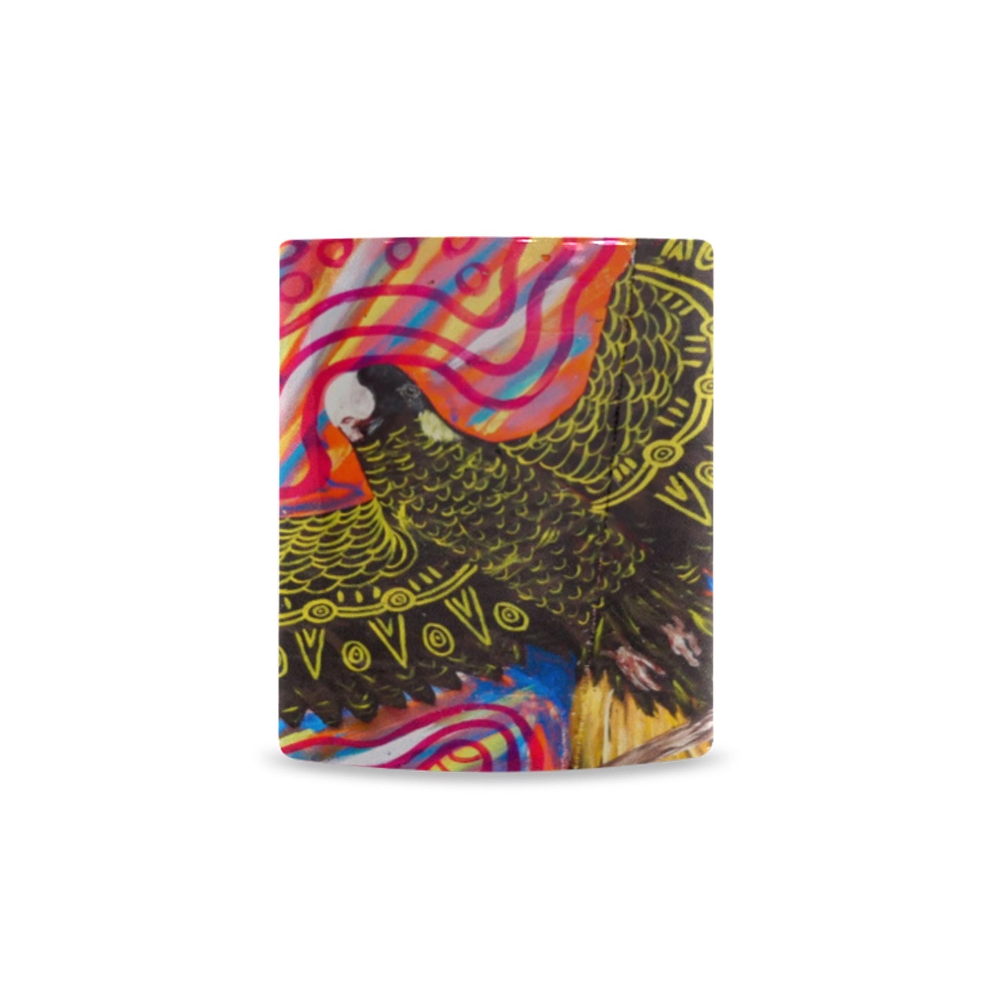 Black Cockatoo Mug Custom Morphing Mug(11OZ) (Made In AUS)