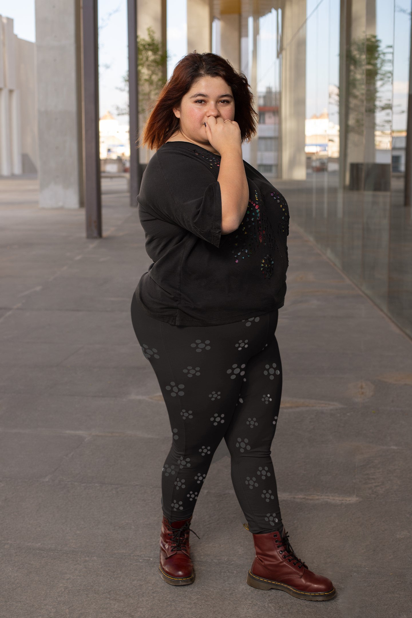 Leggings - Minkgills at Night (Preorder Product)