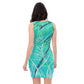 Bodycon dress - Green Grasses