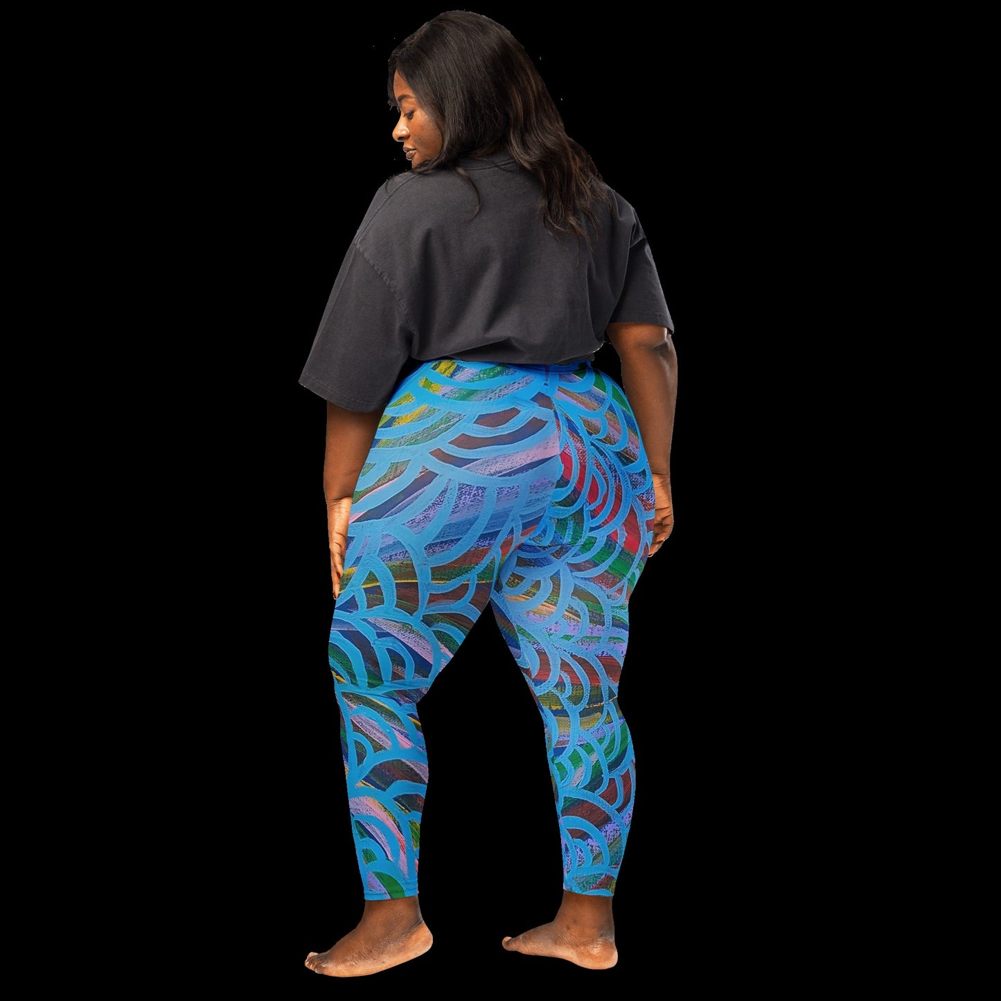 Leggings - Sky Meets Land