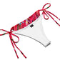 Recycled string bikini - Bush Grasses