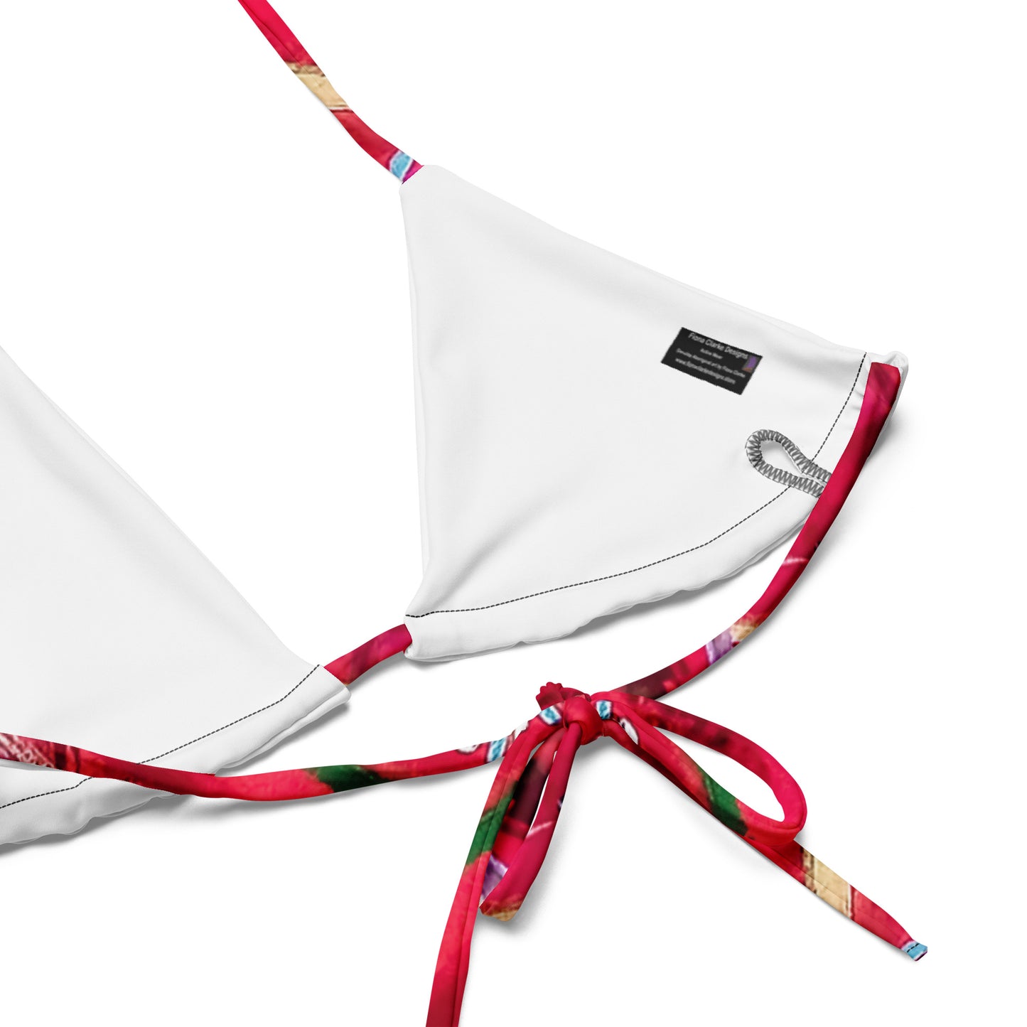 Recycled string bikini - Bush Grasses