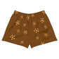 Women’s Recycled Athletic Shorts - Brown Minkgills