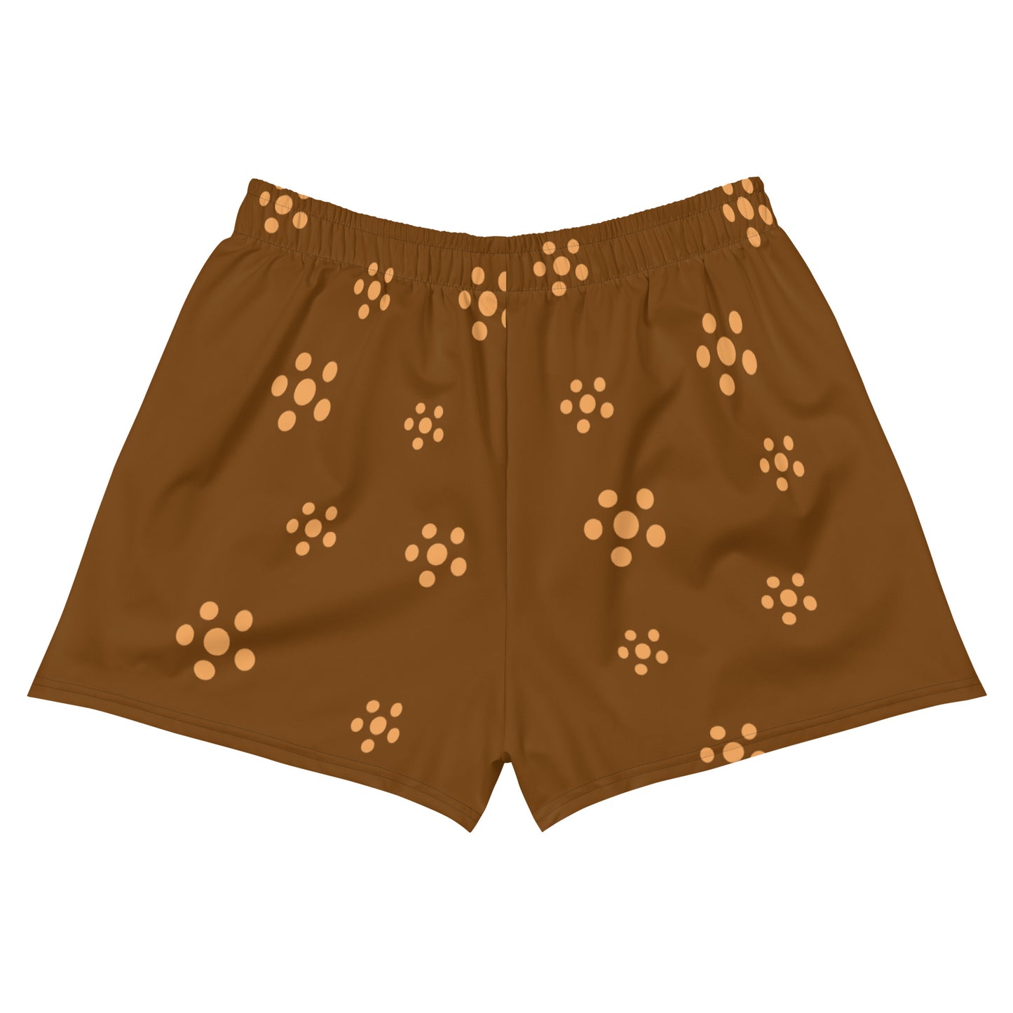 Women’s Recycled Athletic Shorts - Brown Minkgills