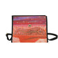 Goanna Fella Sunbaking on Solid Rock All Over Print Canvas Bag (Model 1641)(Black)