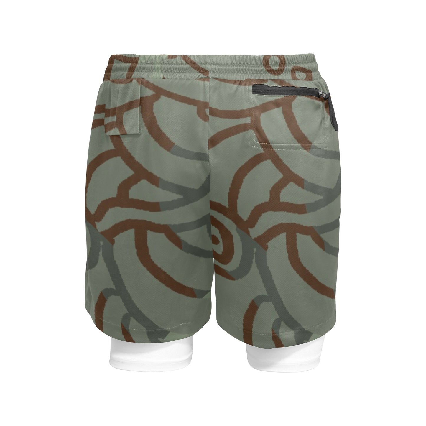 Mens Khaki Shorts Aboriginal