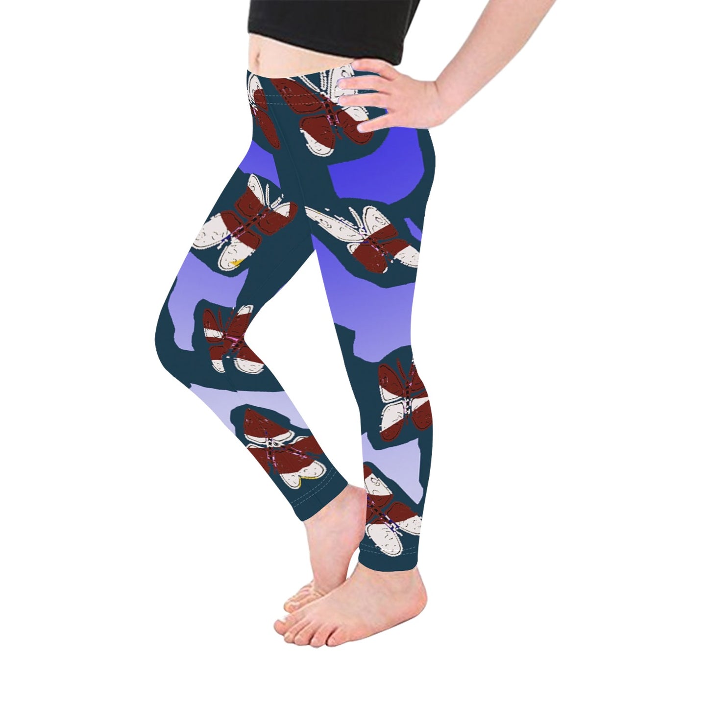 Multicolor Kids Leggings