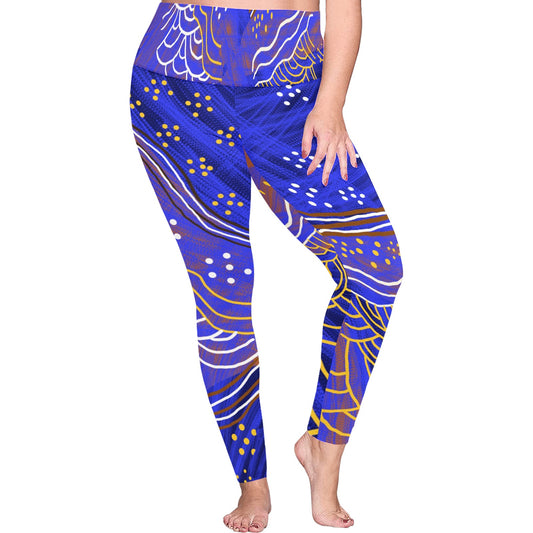 Yoga Leggings High Waist Plus Size