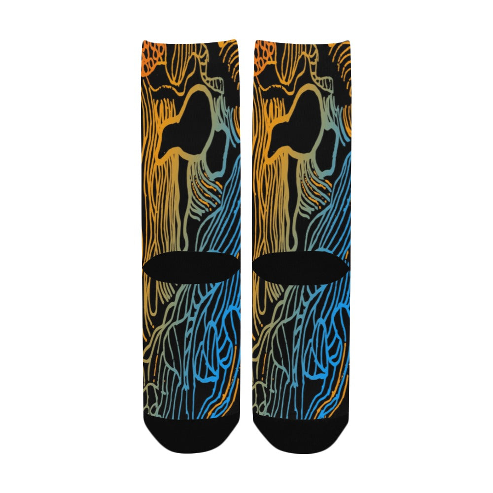 Fiona My Country Socks Women's Custom Socks(Made In AUS)