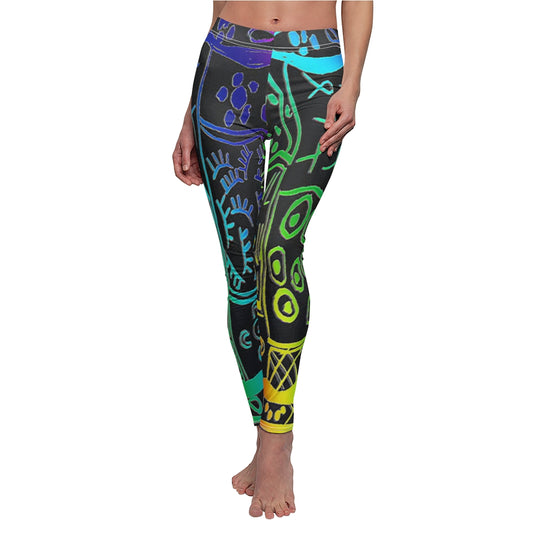 Women's Cut & Sew Casual Leggings