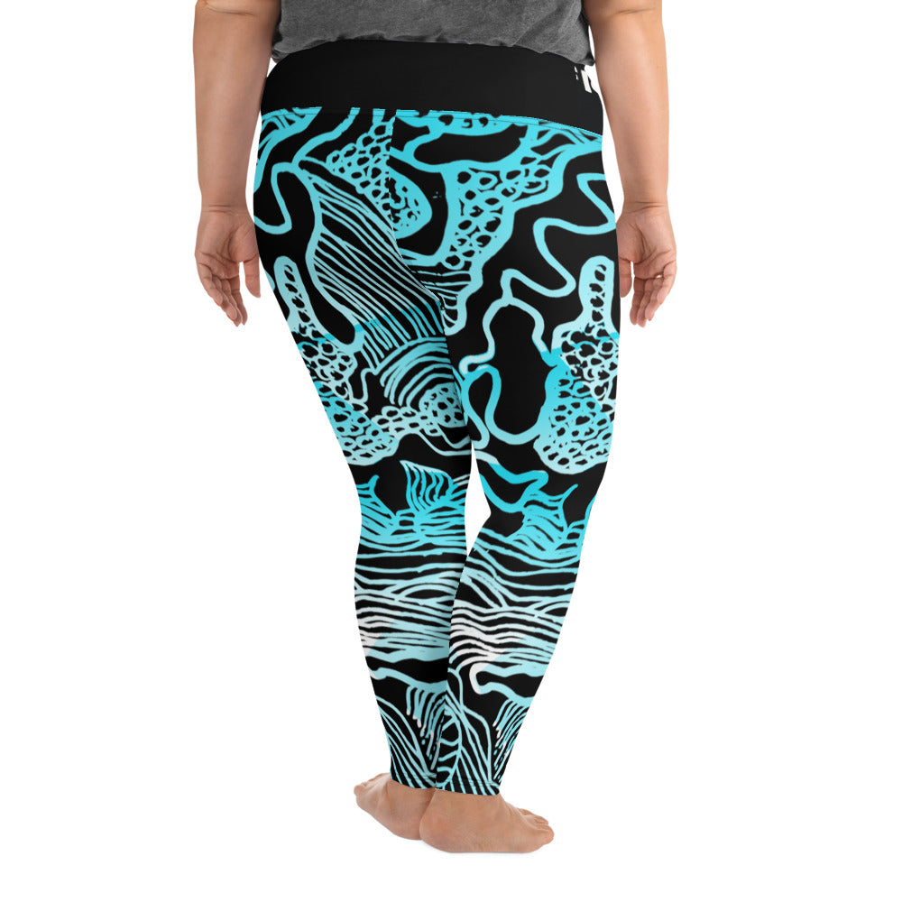 Plus Size Leggings - My Country