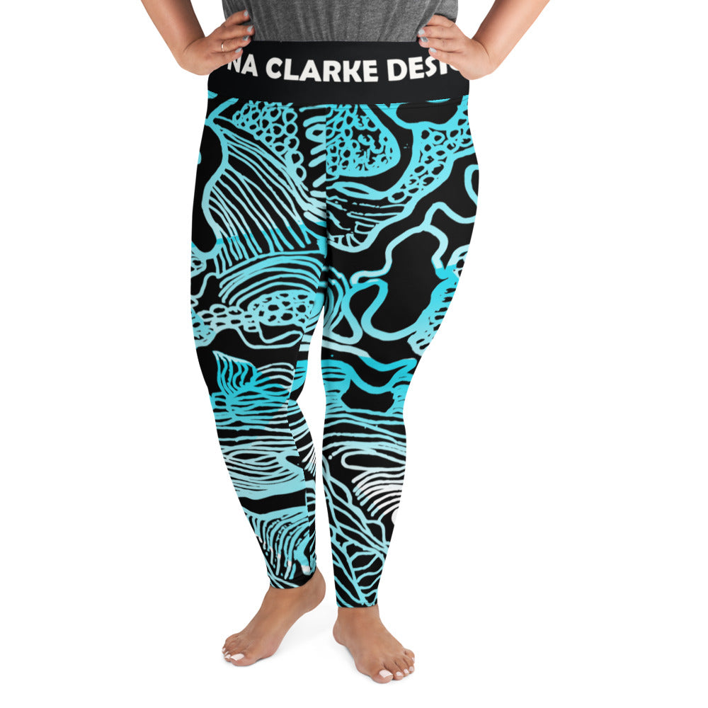 Plus Size Leggings - My Country