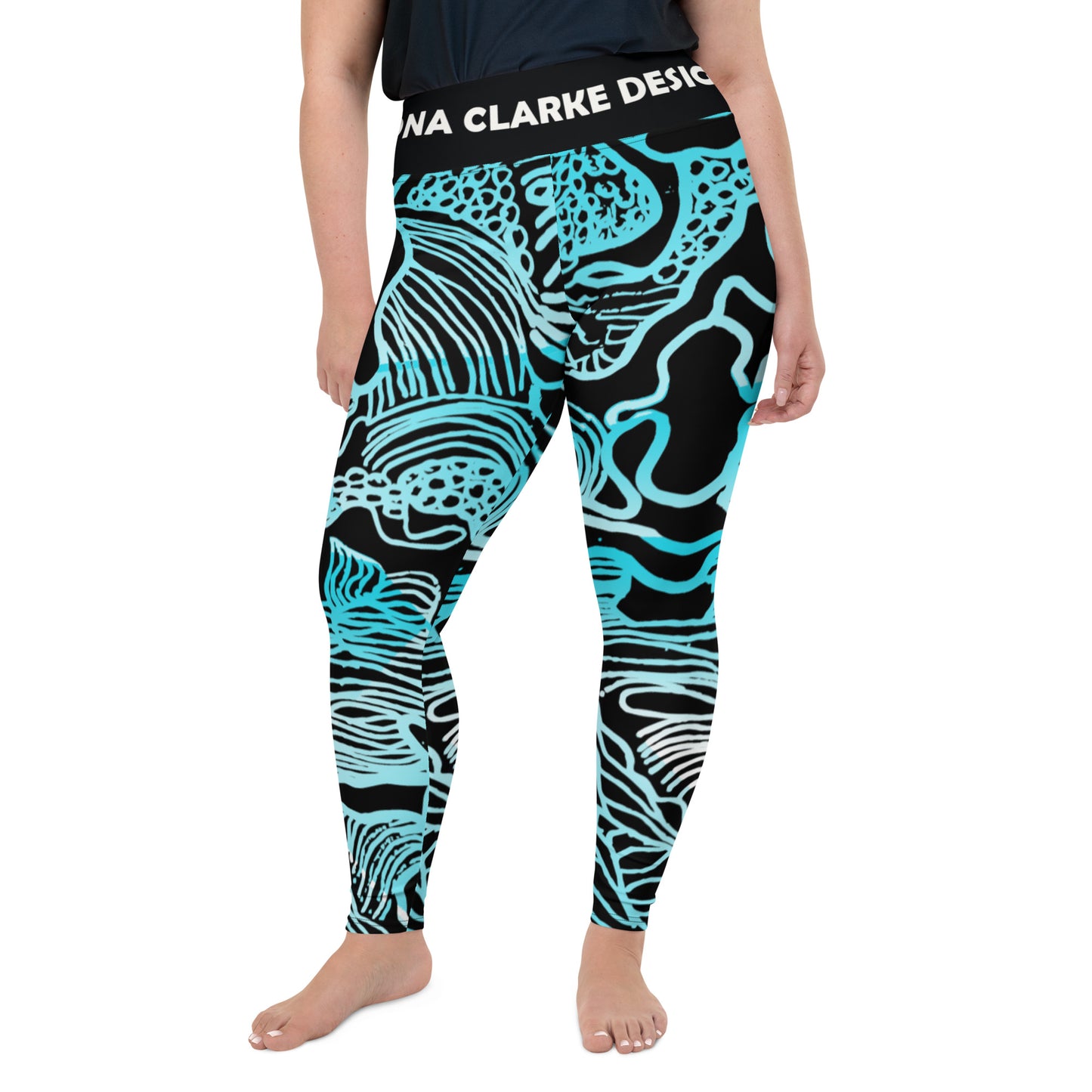 Plus Size Leggings - My Country