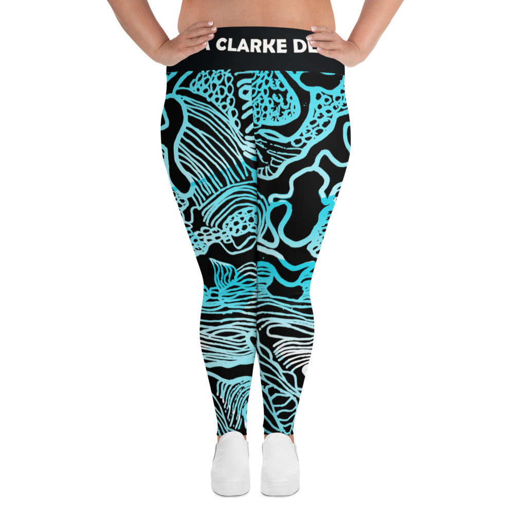 Plus Size Leggings - My Country