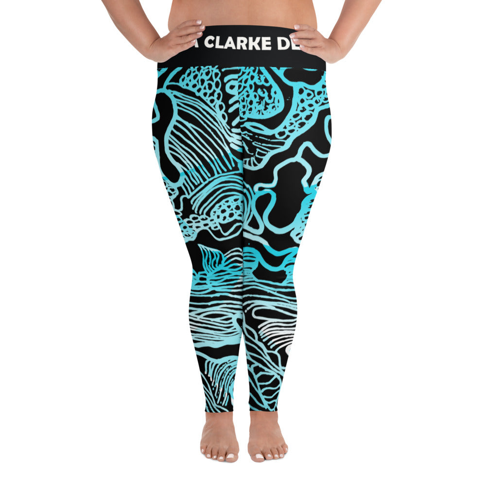 Plus Size Leggings - My Country