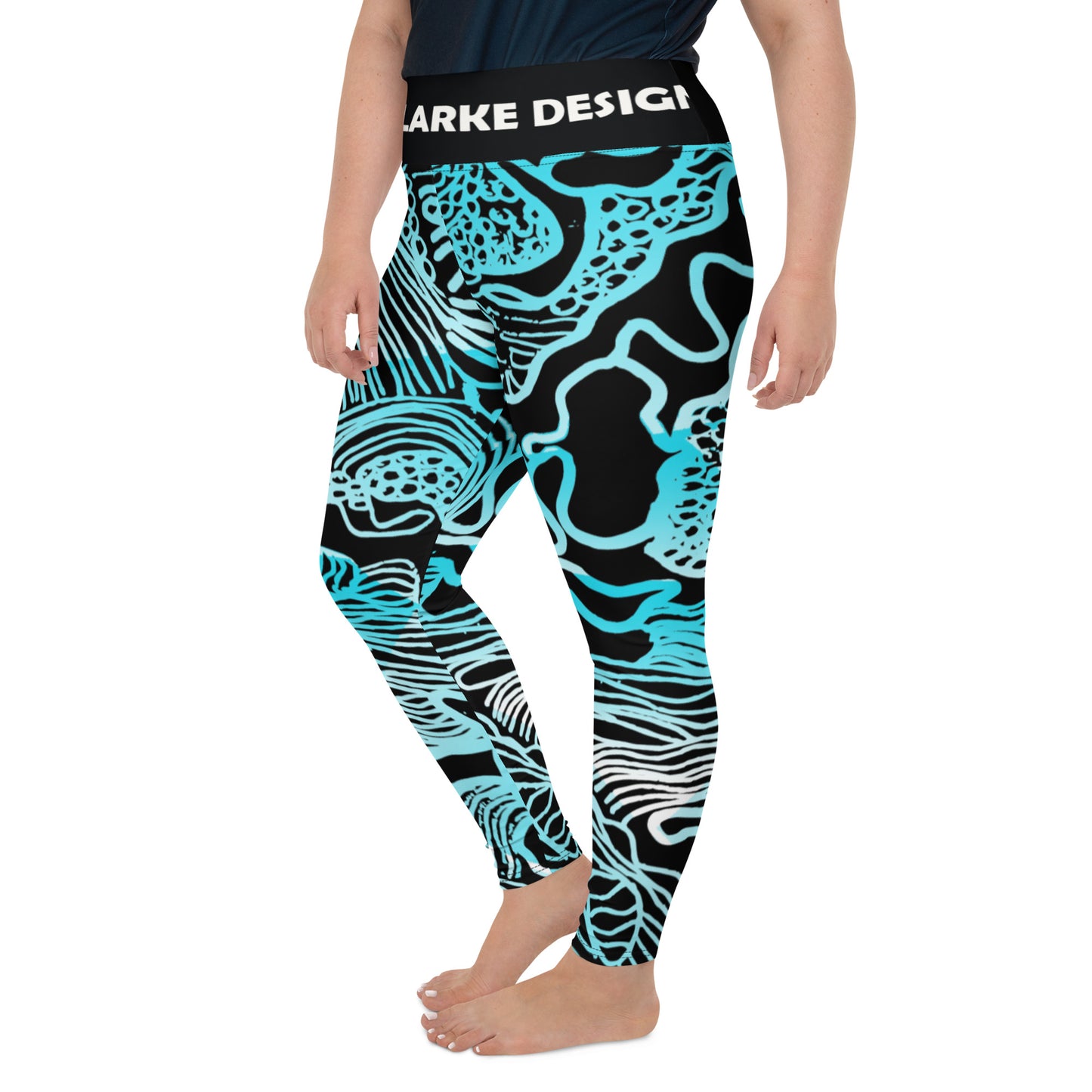 Plus Size Leggings - My Country