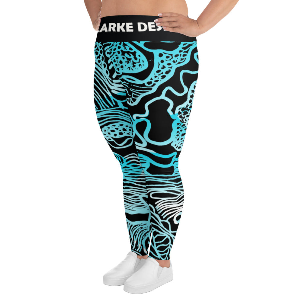 Plus Size Leggings - My Country
