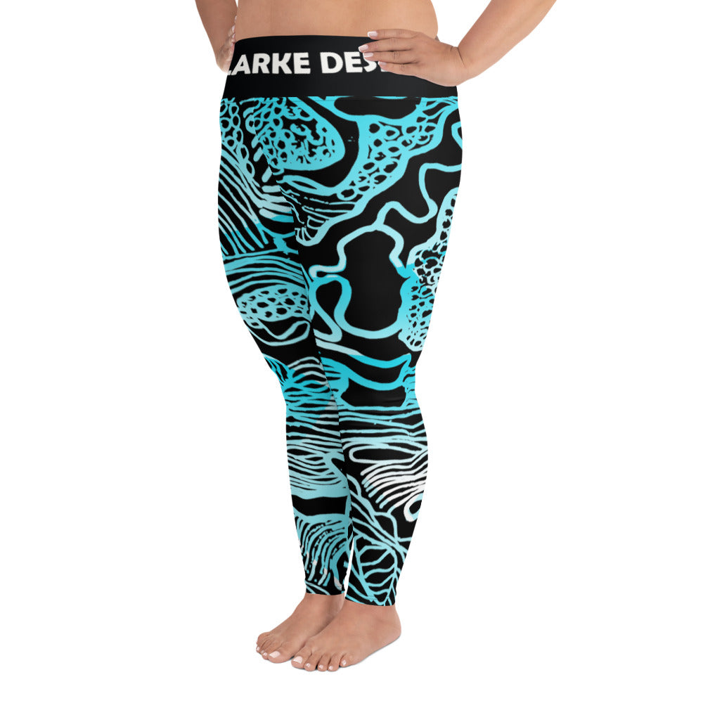 Plus Size Leggings - My Country