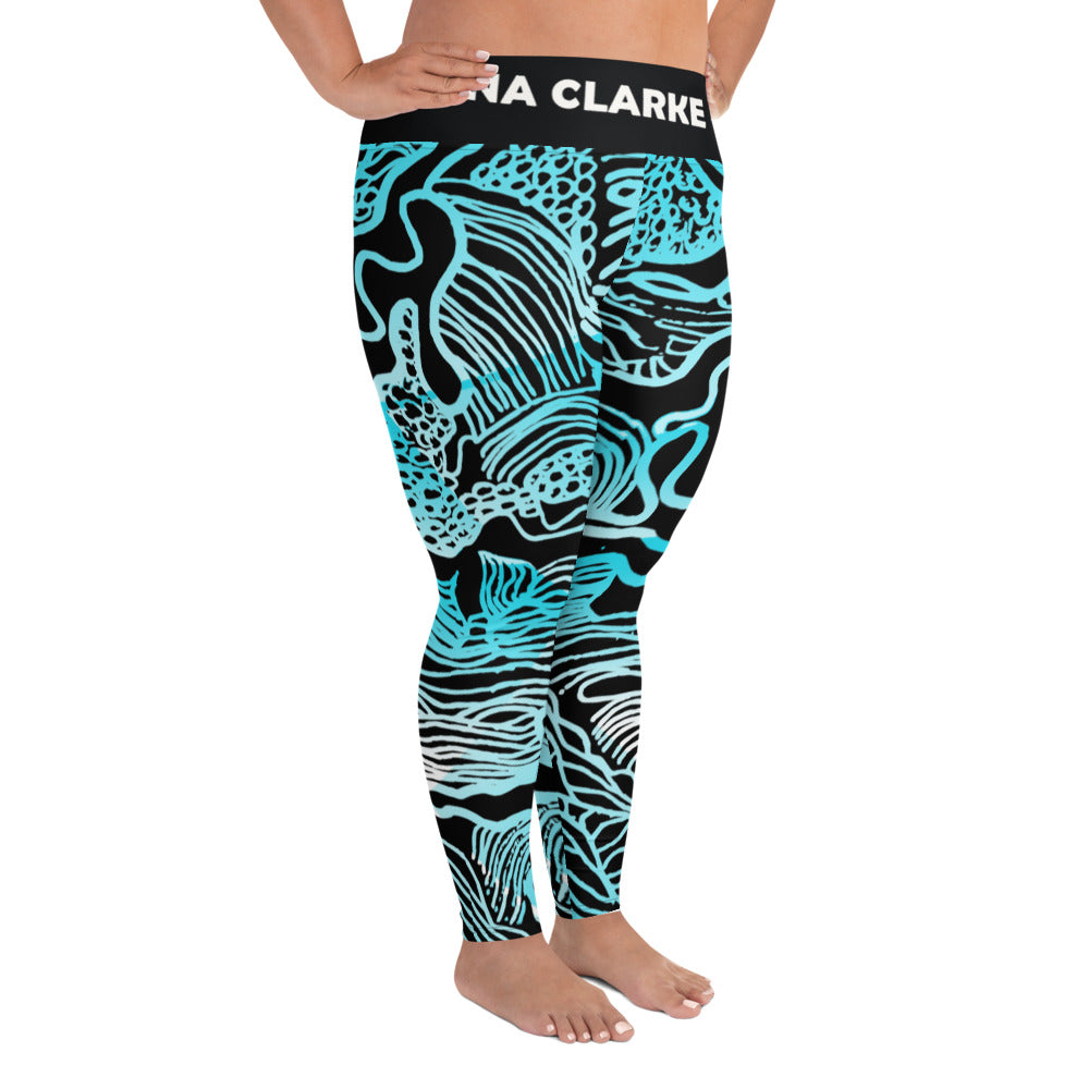 Plus Size Leggings - My Country