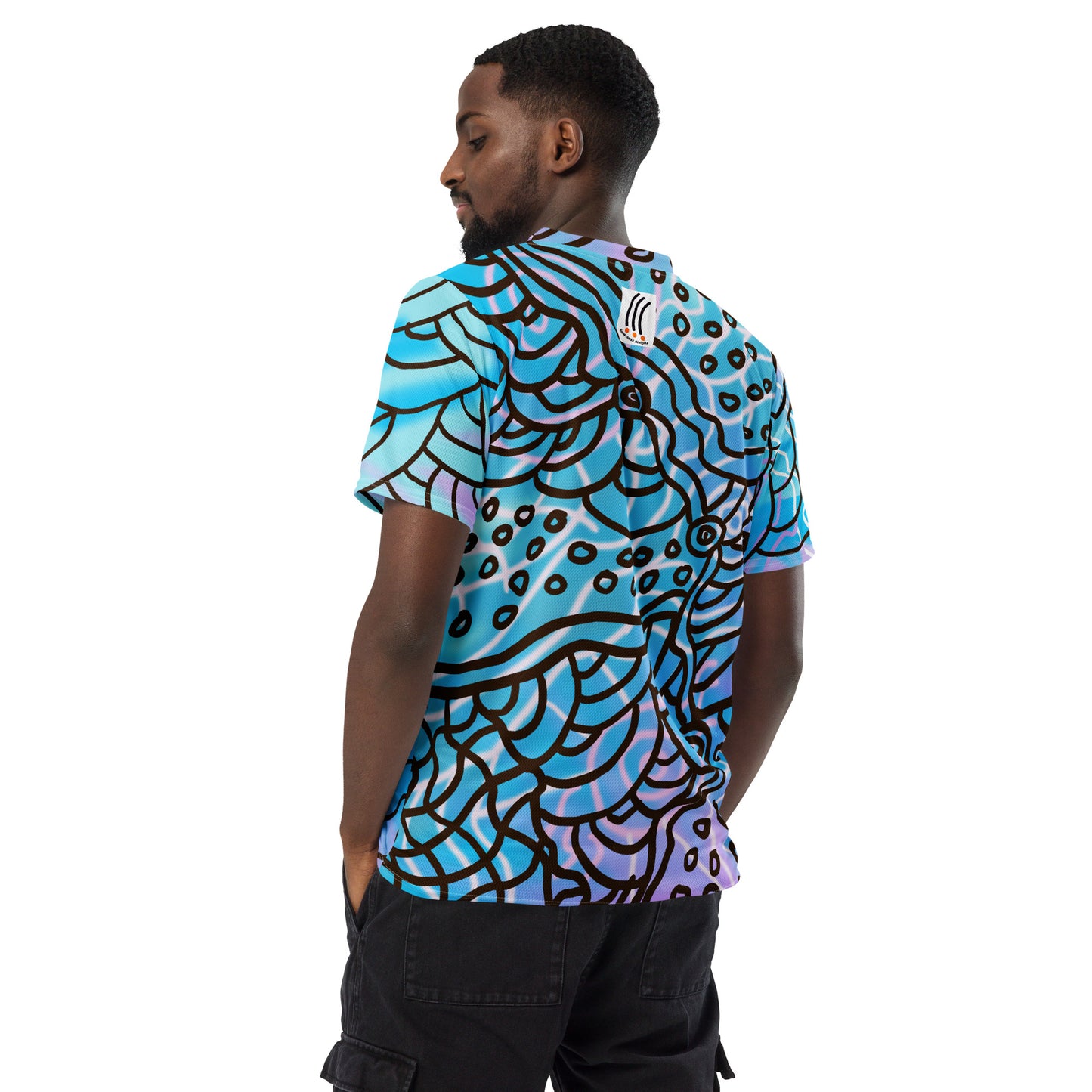 Recycled unisex sports jersey