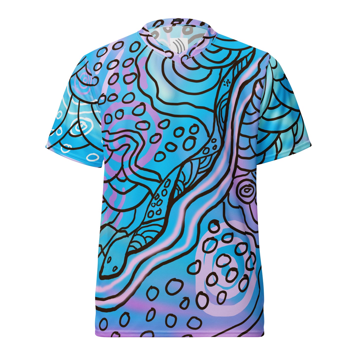 Recycled unisex sports jersey