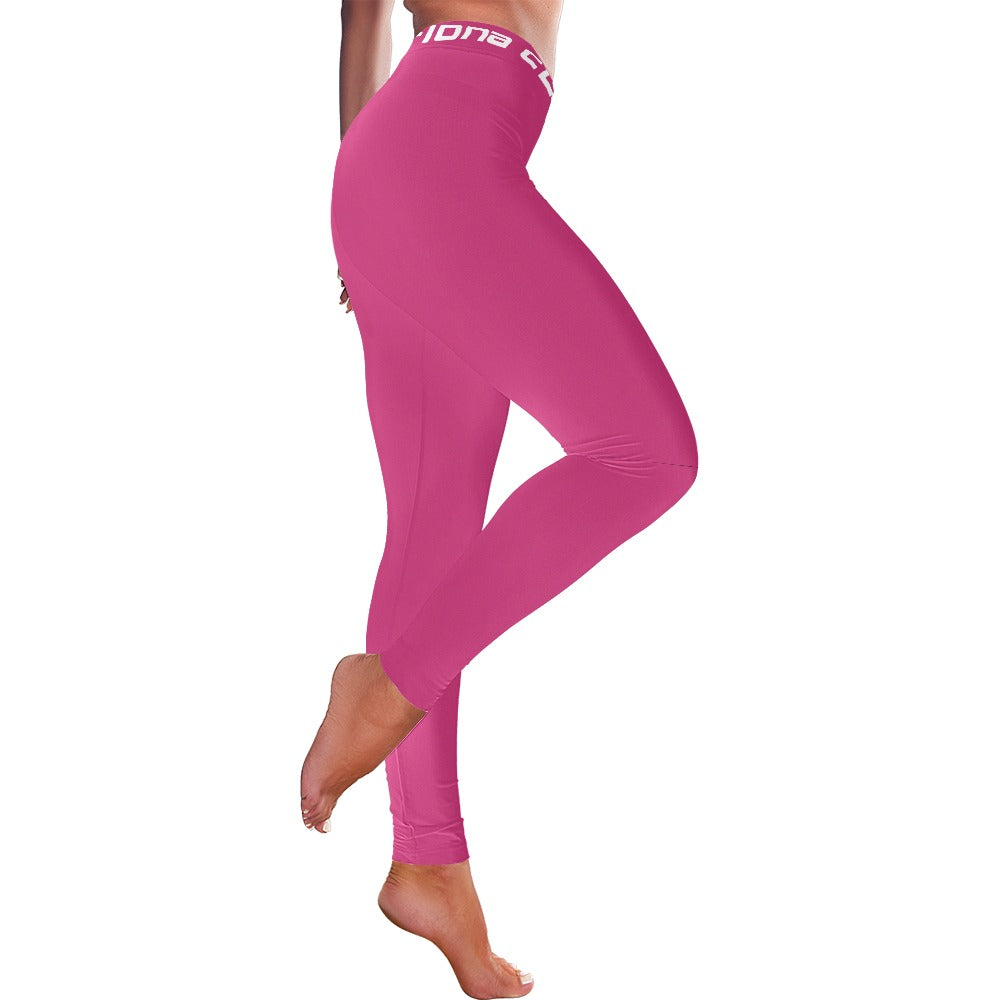 Pink Raindrop Leggings