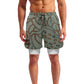 Mens Khaki Shorts Aboriginal