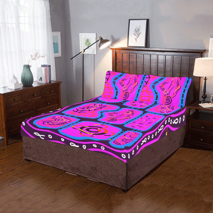 Bed Set Purple Cloak B