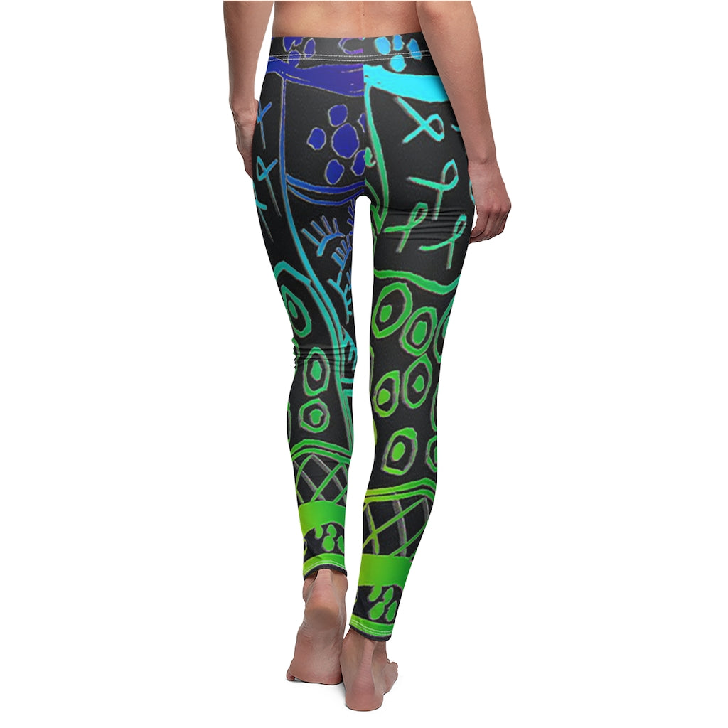 Women's Cut & Sew Casual Leggings