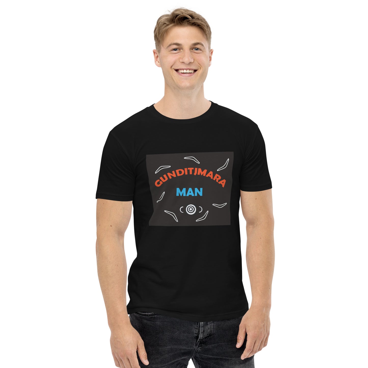 Men's staple tee Gunditjmara Man