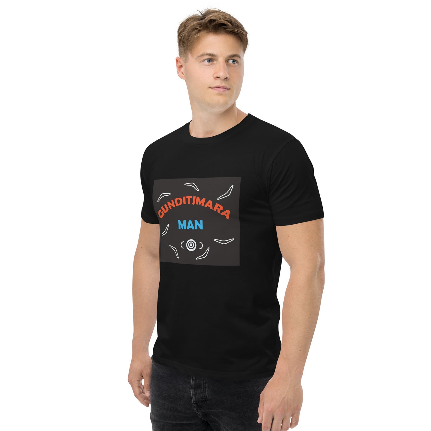 Men's staple tee Gunditjmara Man