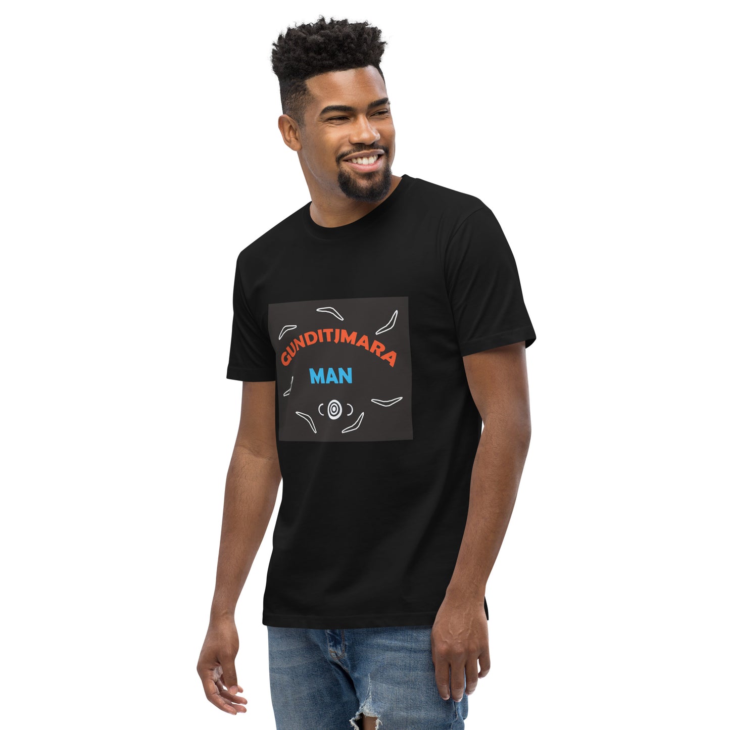 Men's staple tee Gunditjmara Man