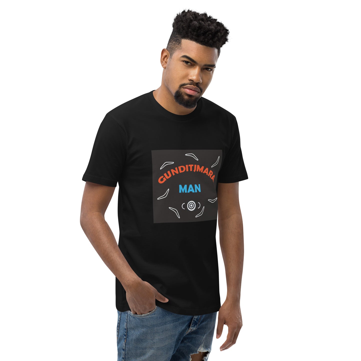Men's staple tee Gunditjmara Man