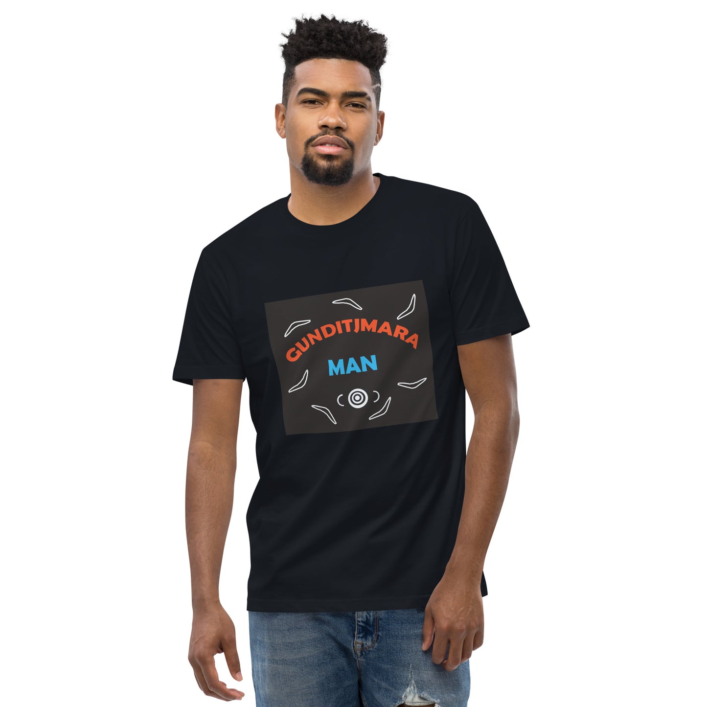 Men's staple tee Gunditjmara Man