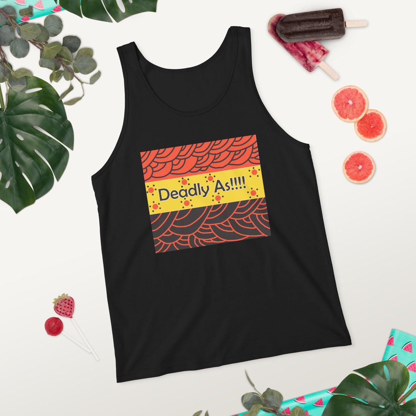Unisex Tank Top Deadly As M