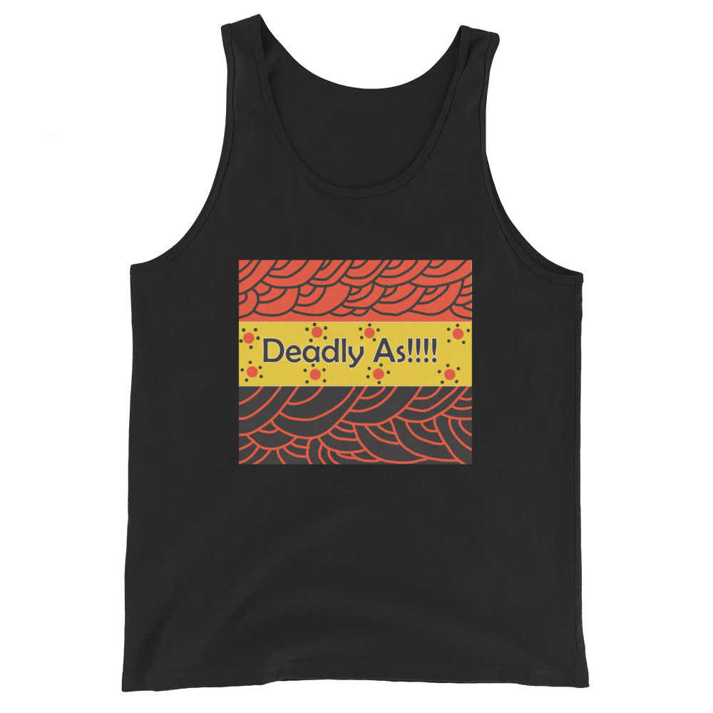Unisex Tank Top Deadly As M