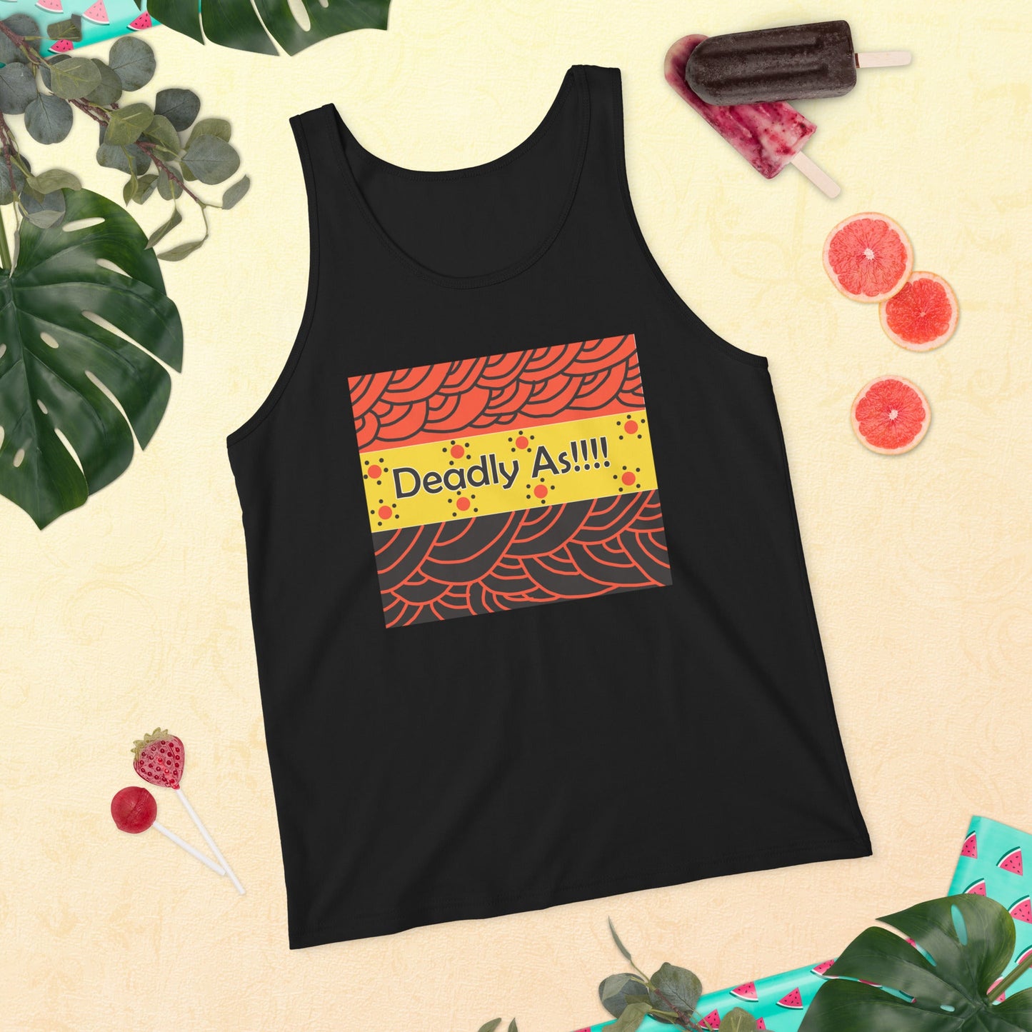 Unisex Tank Top Deadly As M