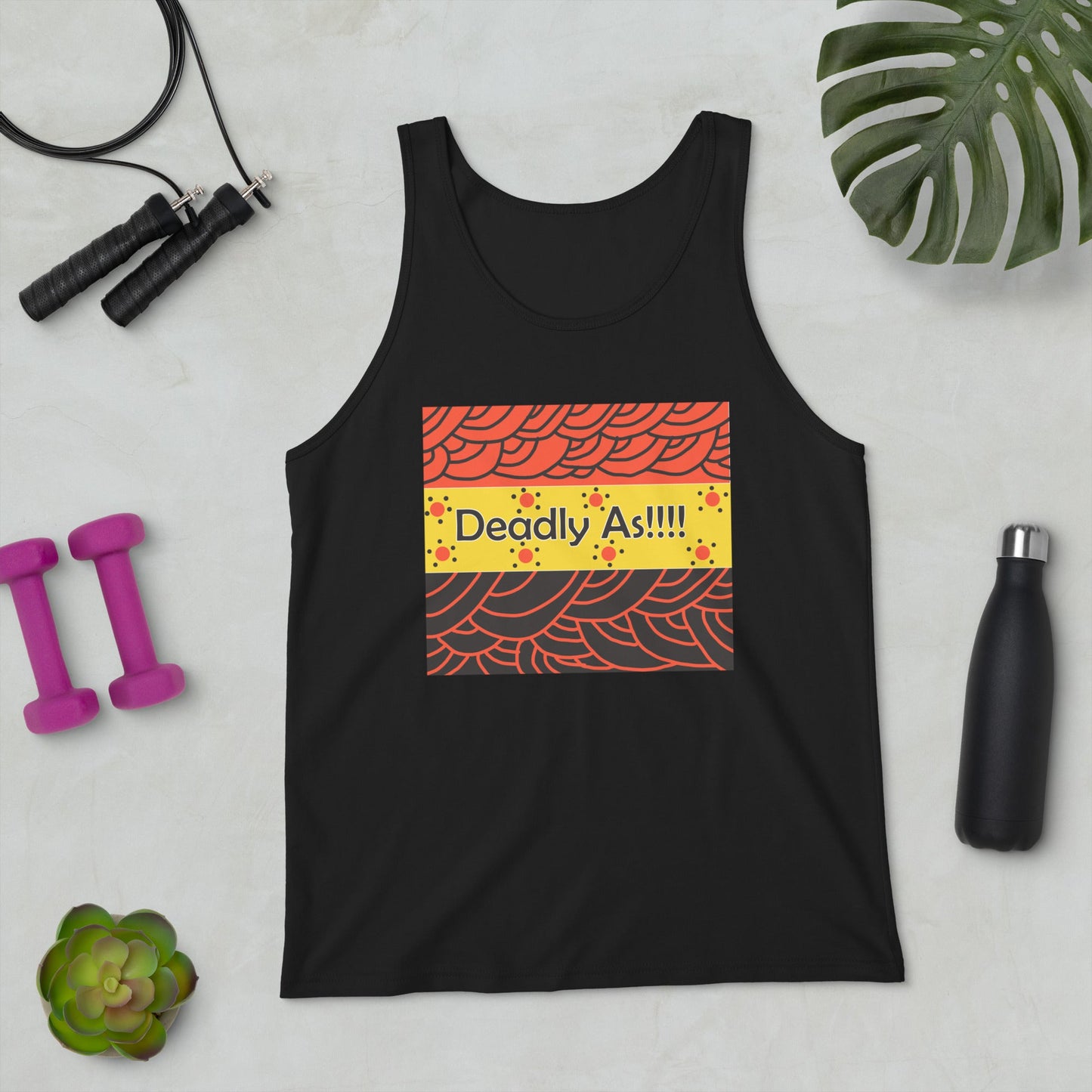 Unisex Tank Top Deadly As M
