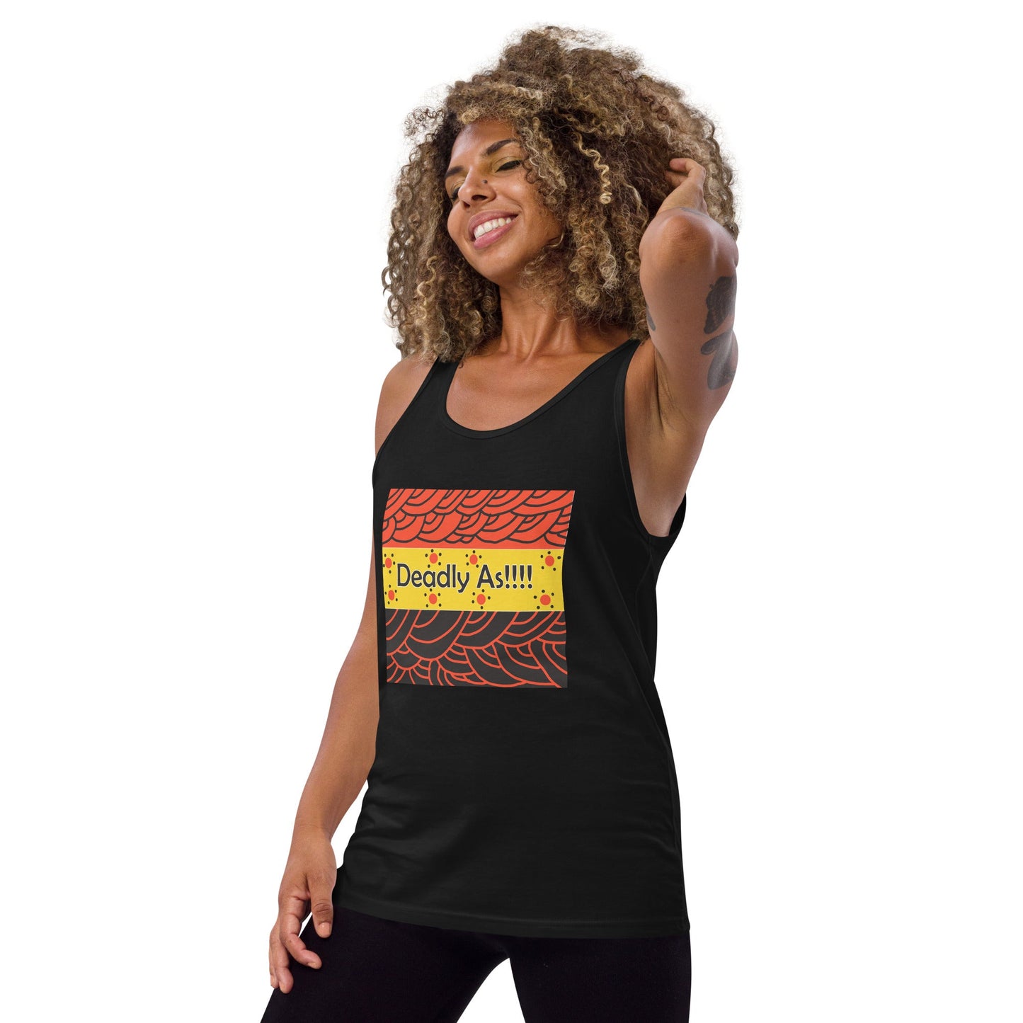 Unisex Tank Top Deadly As M