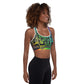 Padded Sports Bra Cloak design