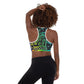 Padded Sports Bra Cloak design