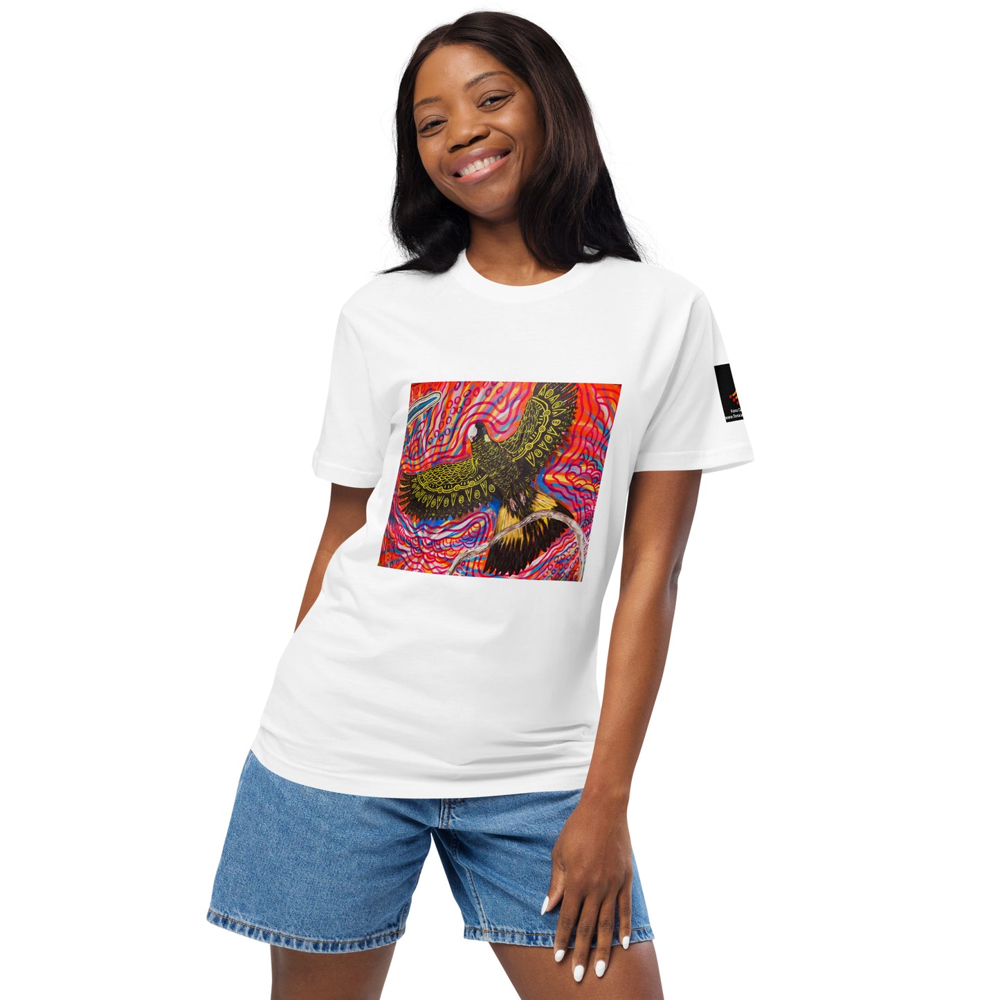 Unisex organic cotton tee